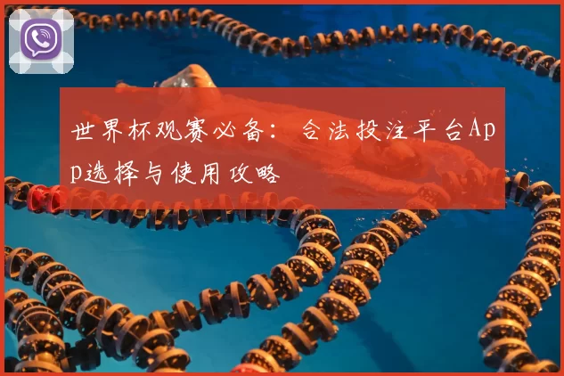 世界杯观赛必备：合法投注平台App选择与使用攻略
