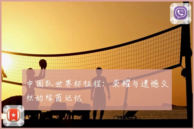 中国队世界杯征程：荣耀与遗憾交织的绿茵记忆